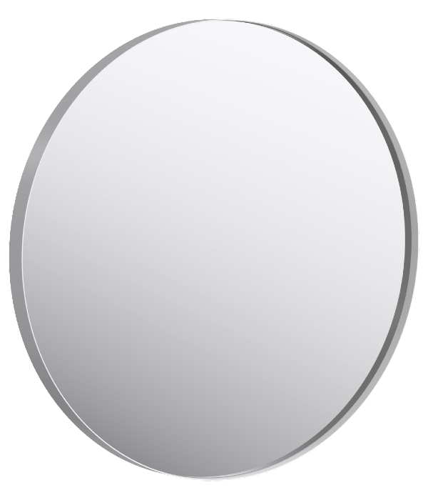 Зеркало круглое «RM» 80см, цвет белый - фото 1 - id-p103771966