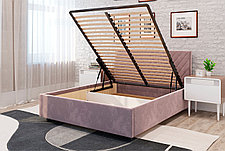 Кровать с подъёмным механизмом Victori,  Розовый 180х200 см, фото 3