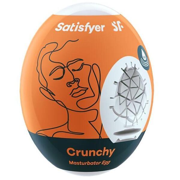 Яйцо - Мастурбатор Crunchy от Satisfyer