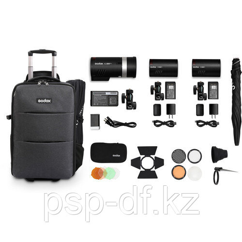 Комплект студийного оборудования Godox AD100Pro и AD300Pro 3-Light Kit - фото 3 - id-p103778468