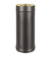 Сэндвич 1,0м ( 430/0,8мм /эмаль/600 черная) Ф 150х210. (с комплектующими), фото 2