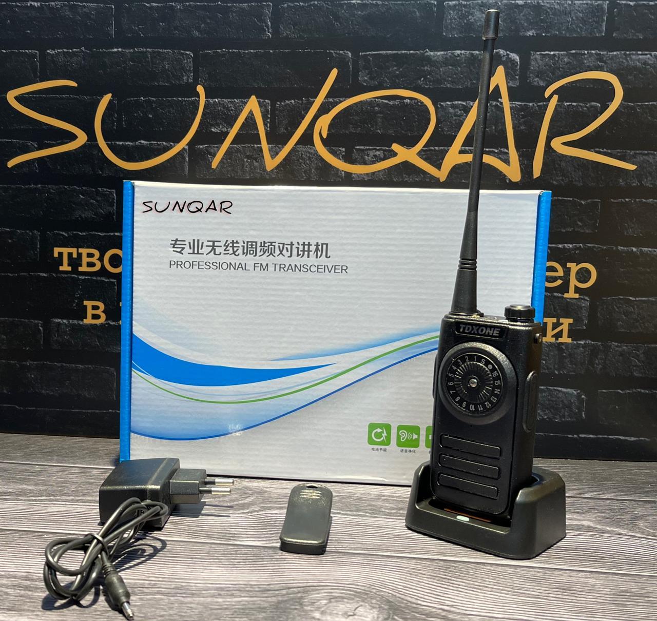 Рация  SUNQAR TX T-868 c индикатором батареи
