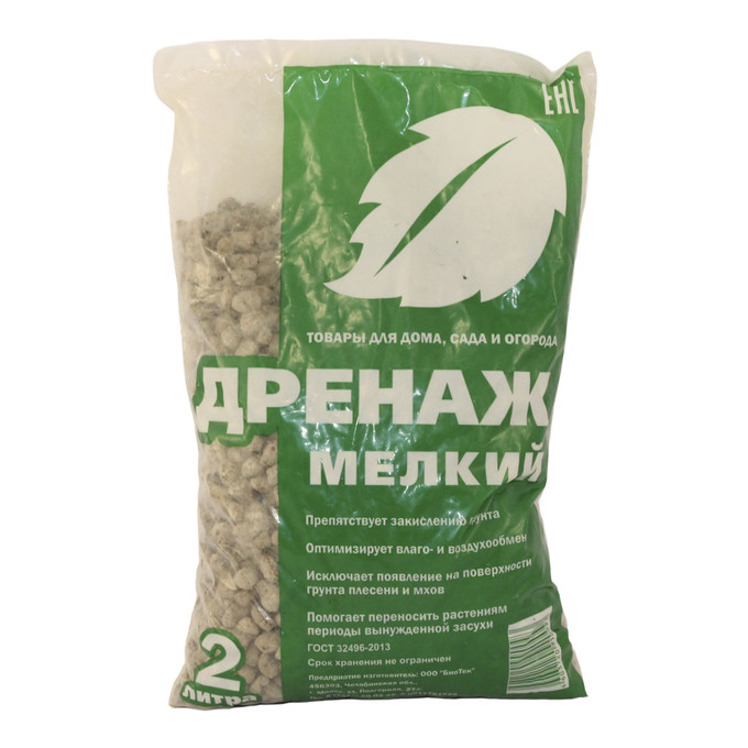 Дренаж мелкий, 2л Зеленый город