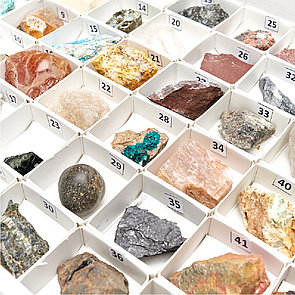 Коллекция минеральных и горных пород