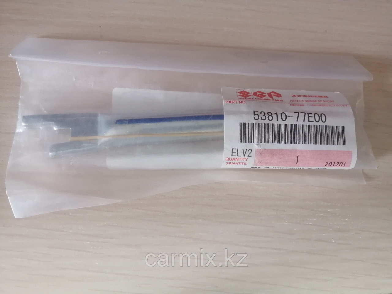 53810-77E00, Планка распорная правая задних тормозных барабанных колодок SUZUKI VITARA SV620, ORIGINAL, фото 1