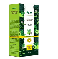 Масло для волос Амла и Брами (Herbal Hair Oil Amla & Brahmi KHADI), 210 мл.