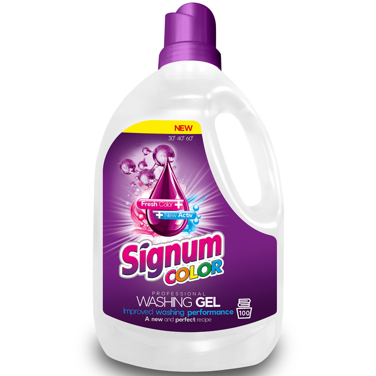 Гель для стирки цветного белья Signum Color 3,3 л