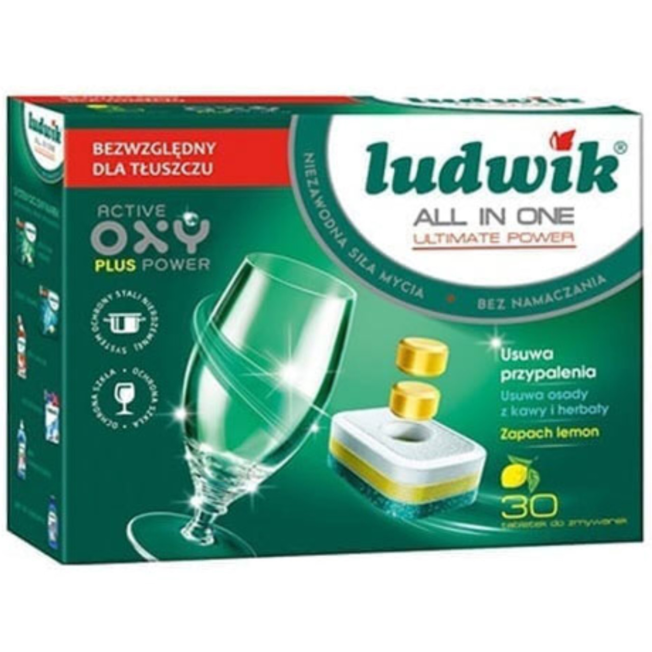 Таблетки для посудомоечных машин Ludwik All in One, 30шт - фото 1 - id-p103798849
