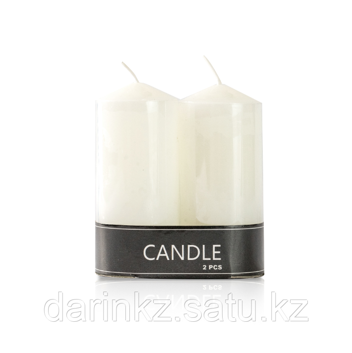 Свечи ароматические белые 2 шт - фото 1 - id-p103798869