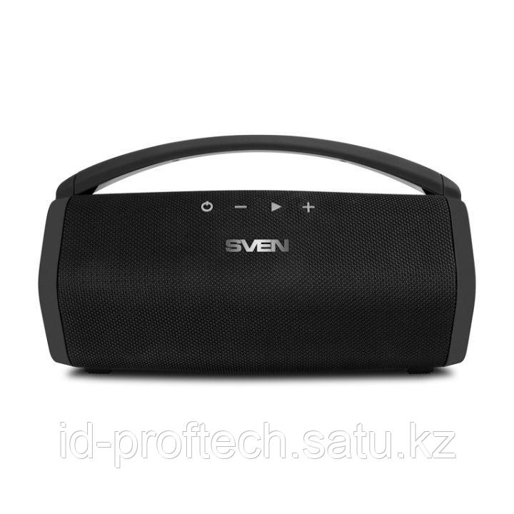 Колонка SVEN PS-320, black (15W, Waterproof (IPx7), Bluetooth, 2000mA*h) - фото 1 - id-p103798970