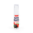 Съедобная гель-смазка Tutti-Frutti со вкусом Свежей Смородины, 30 мл, фото 2
