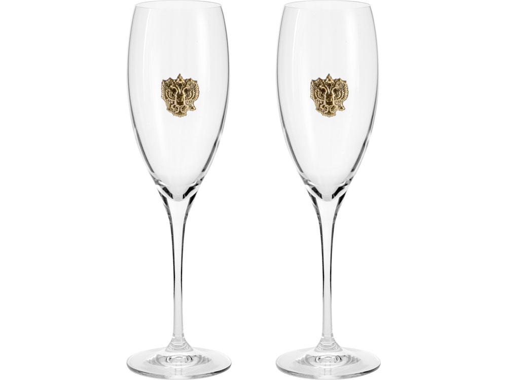 Набор бокалов для шампанского За Россию Chinelli - фото 1 - id-p87289949