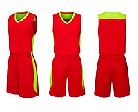 Баскетбольная форма с нанесением принта "PLAYER NAME + NUMBER", комплект джерси+шорты (Junior 2XS - Adult 5XL), фото 7