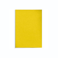 Обложки картонные для переплёта "Fellowes Delta", А4, 250гр/м2, жёлтые, тиснение под "кожу", 100шт в упаковке