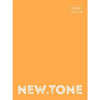 Папка картонная "Hatber Premium", А4, на 4-х кольцах, ламинация, серия "NewTone Neon - Orange"