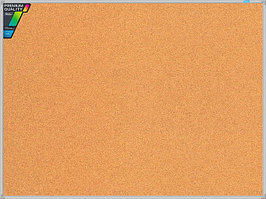Доска пробковая "Hatber", 60x90см, серия "Premium", кнопки в комплекте
