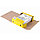 Папка картонная архивная на завязках "Staff", 325х250x75мм, 700л, жёлтая, фото 9