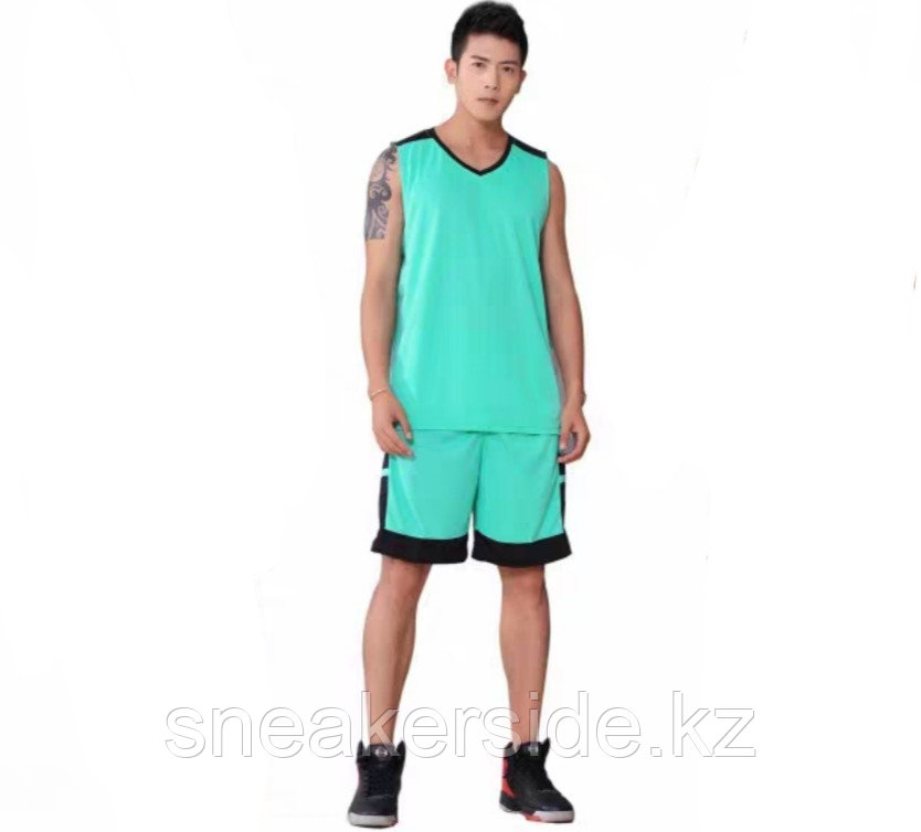 Баскетбольная форма с нанесением принта "PLAYER NAME + NUMBER", комплект джерси+шорты (Junior 2XS - Adult 5XL) - фото 10 - id-p103814748