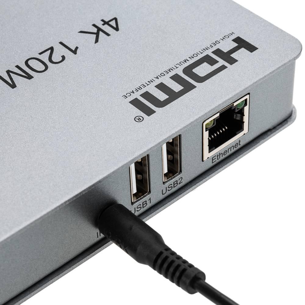 Удлинитель (передатчик) HDMI + USB + IR сигналов по витой паре до 120м, Orient VE051 - фото 4 - id-p103815151