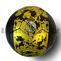 Футбольный мяч Реал Мадрид Real Madrid жёлто-чёрный