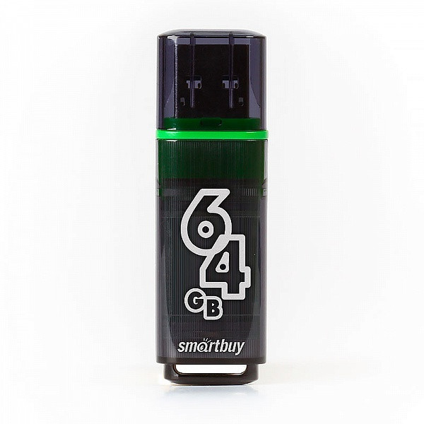 USB накопитель Smartbuy 64GB Glossy series Black