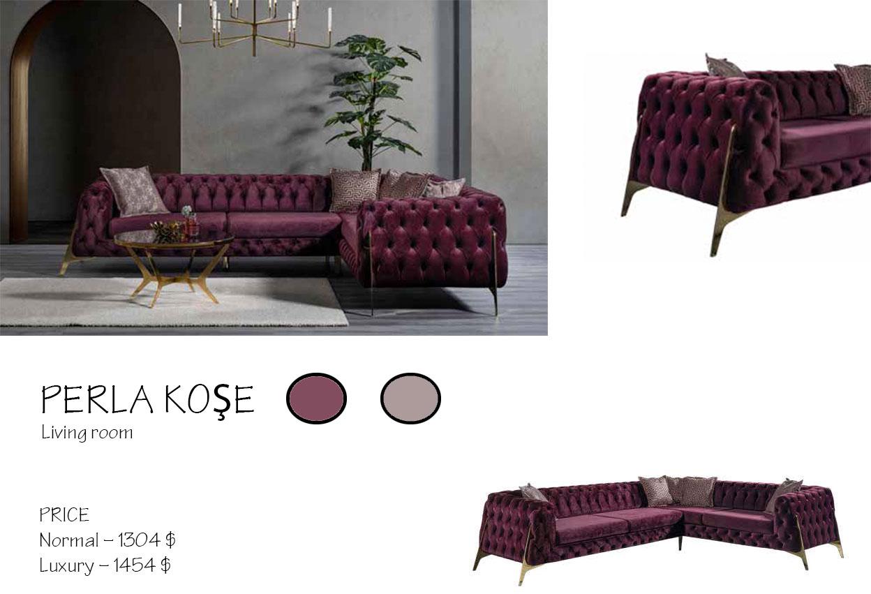 Набор мебели для гостиной Perla Kose - фото 1 - id-p103805045