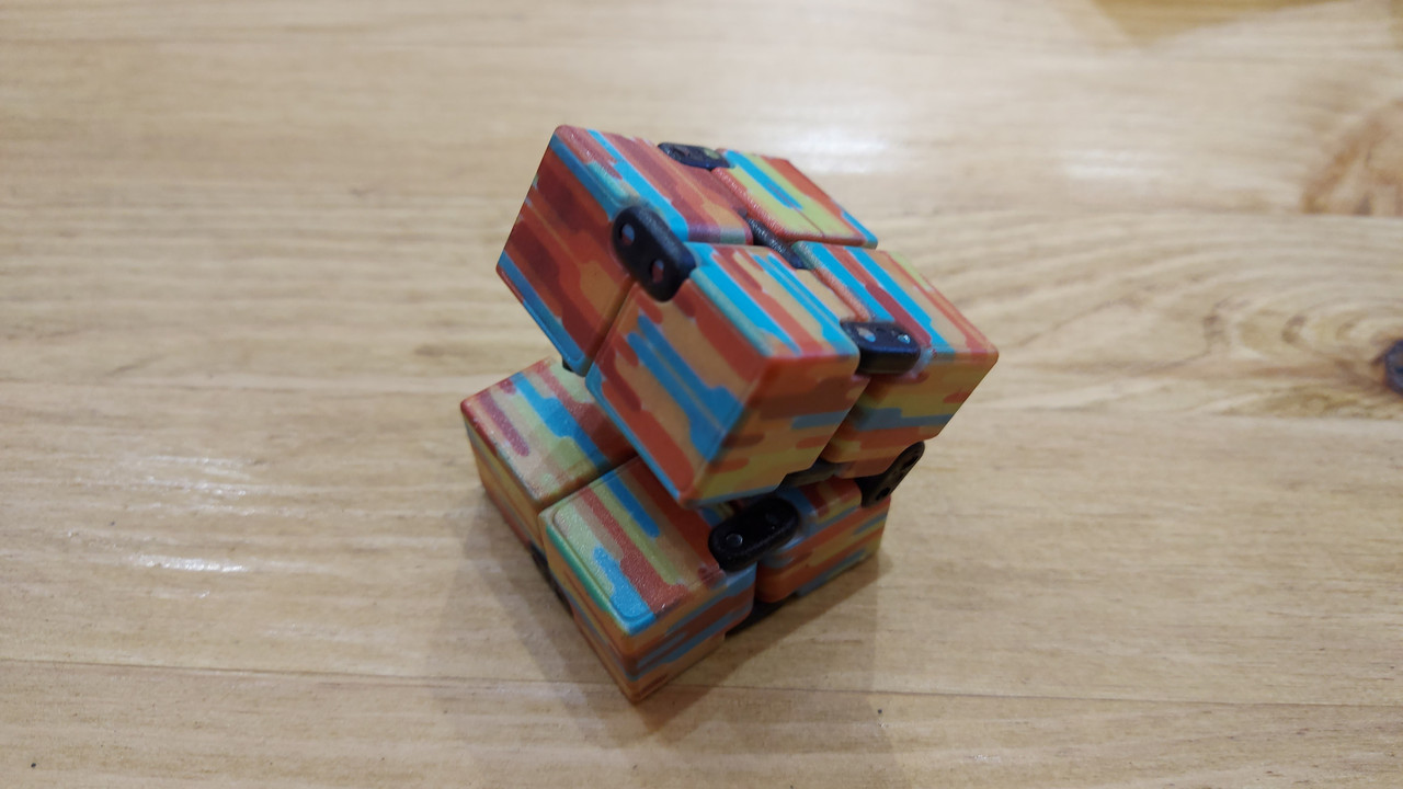 Игрушка-антистресс Infinity Cube, кубик бесконечность - фото 3 - id-p103836282