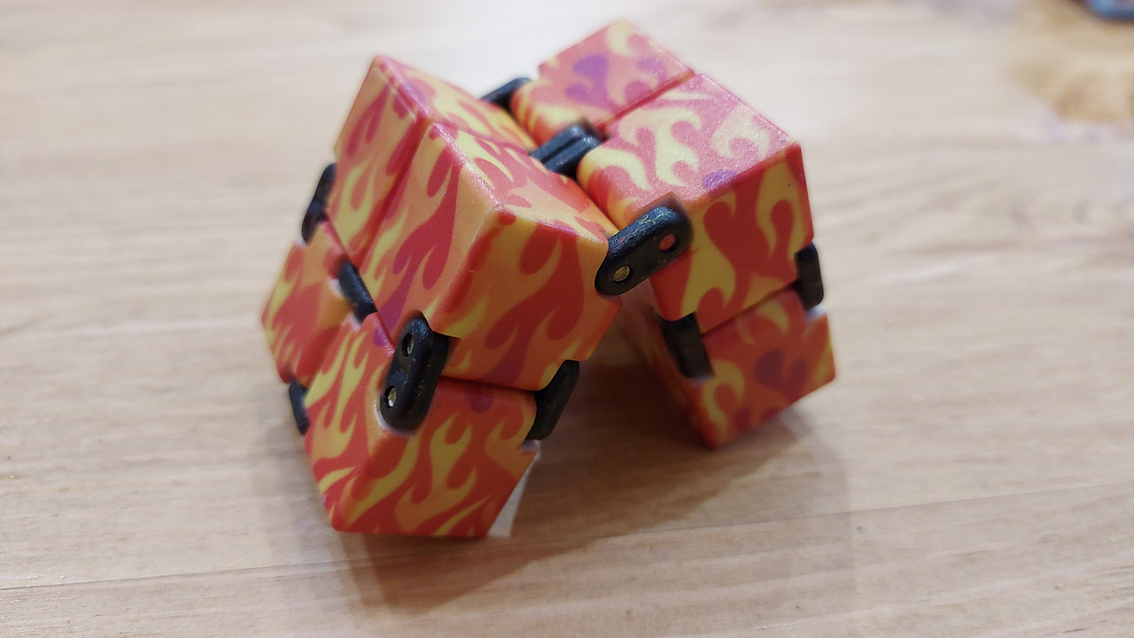 Infinity Cube игрушка-антистресс для взрослых и детей - фото 4 - id-p103836327