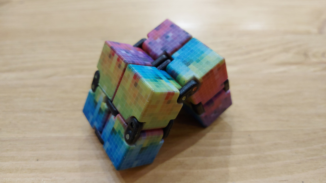 Игрушка-антистресс "Infinity Cube", кубик-антистресс - фото 3 - id-p103836343