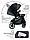 Детская коляска Tomix Aura 2 в 1 Black, фото 8