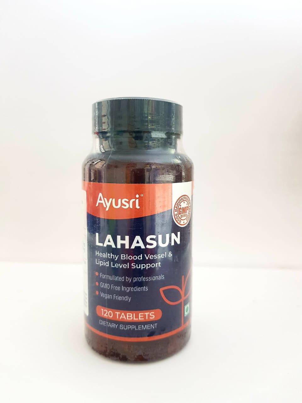 Ласуна - помощь сосудам (Lahasun AYUSRI), 120 таблеток