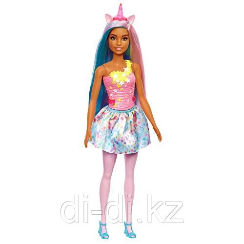 Mattel Barbie Единорог Блондинка серия Дримтопия HGR21