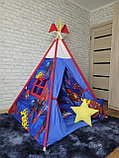Детский домик вигвам для детей Человек паук, фото 3