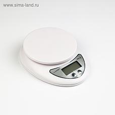 Весы кухонные LuazON LVK-501, электронные, до 5 кг, белые, фото 3
