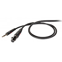 Сигнальный аудио кабель Jack-XLR(F) 5 м Proel DHS200LU5