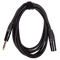 Сигнальный аудио кабель Jack-XLR(M) 3 м Proel DHS230LU3