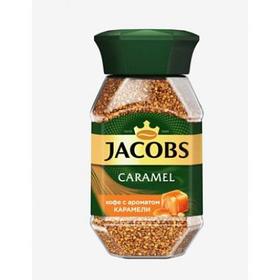 Кофе растворимый Jacobs Caramel, 95 г, стеклянная банка