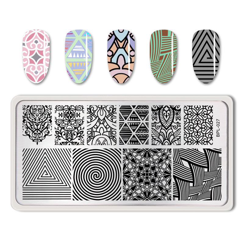 Пластина для стемпинга 12*6 см BORN PRETTY BP-L027