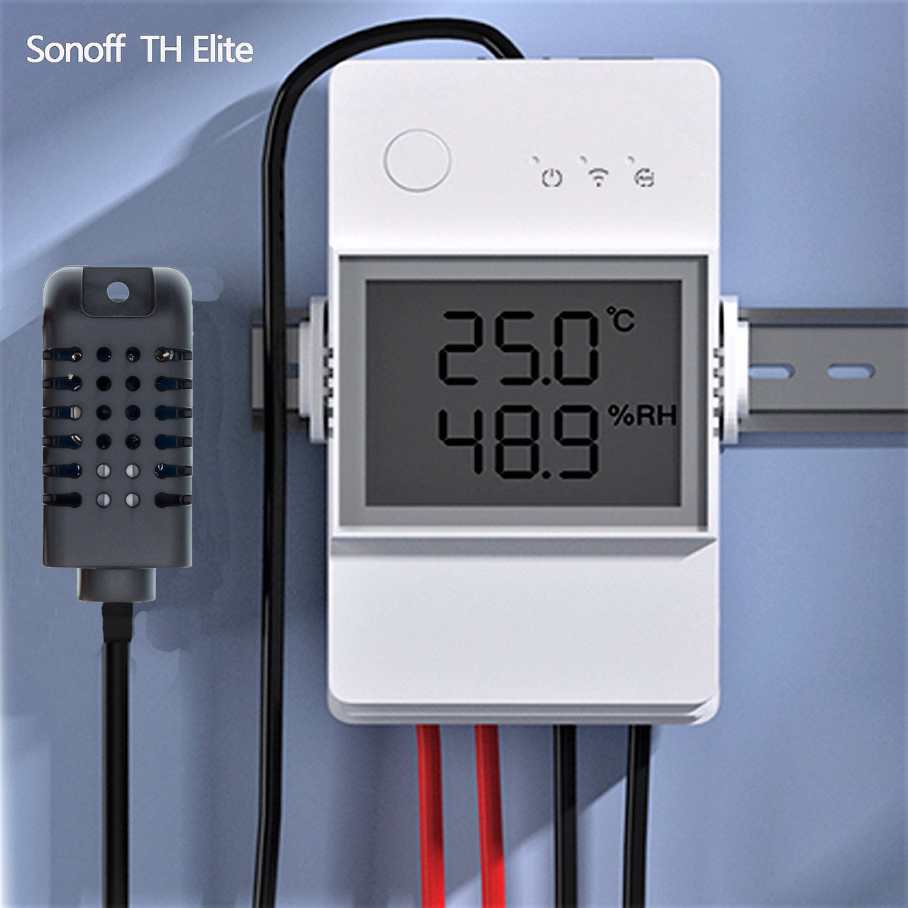 Sonoff TH Elite THR316D Wi-Fi реле 16А с датчиком температуры и влажности - фото 4 - id-p103842916