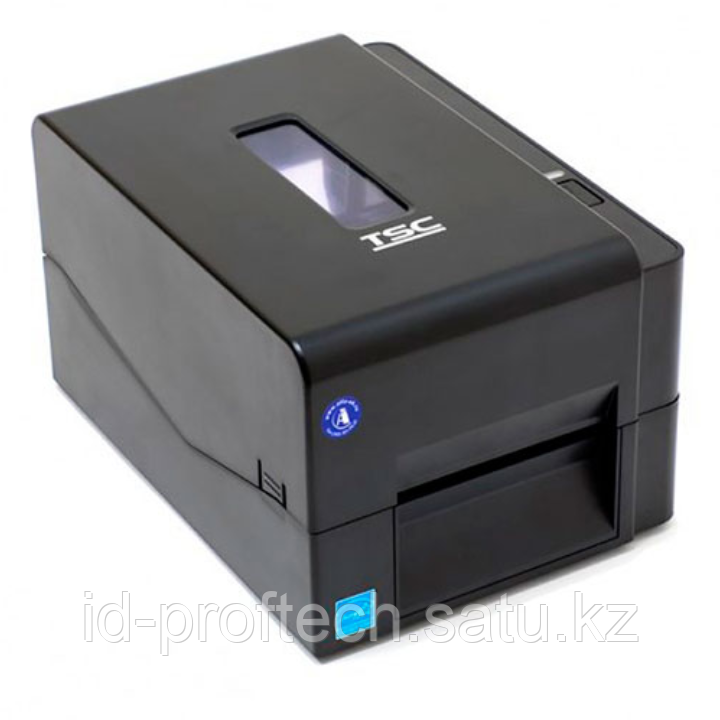Принтер TSC TE210, термотрансферная печать 4 дюйма, 203 dpi, скорость печати 152.4 мм-с (6”), • USB 2.0 •