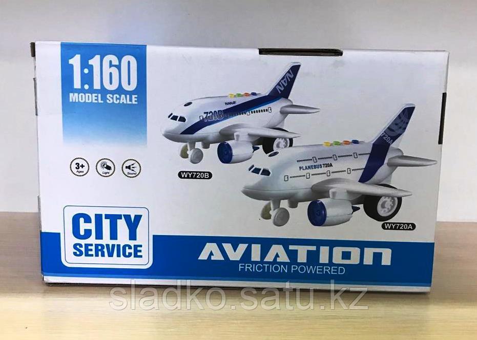 Игрушка Самолет инерционный Aviation 720А Серии City Service 1:160 - фото 2 - id-p103843345
