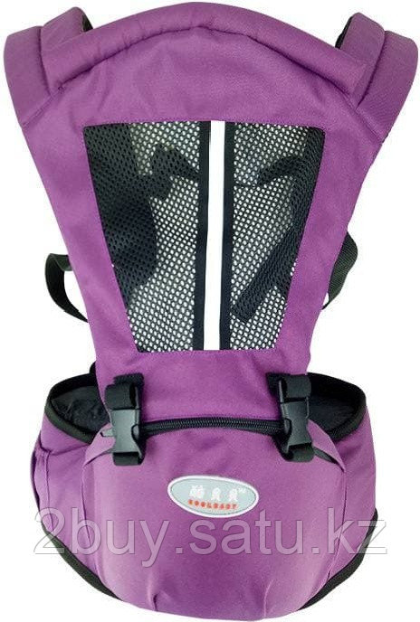 Рюкзак-кенгуру переноска для детей Фиолетовый - фото 1 - id-p103844608