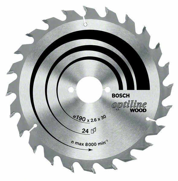 Диск пильный OP WO H 165x30-24 BOSCH арт. 2608640602