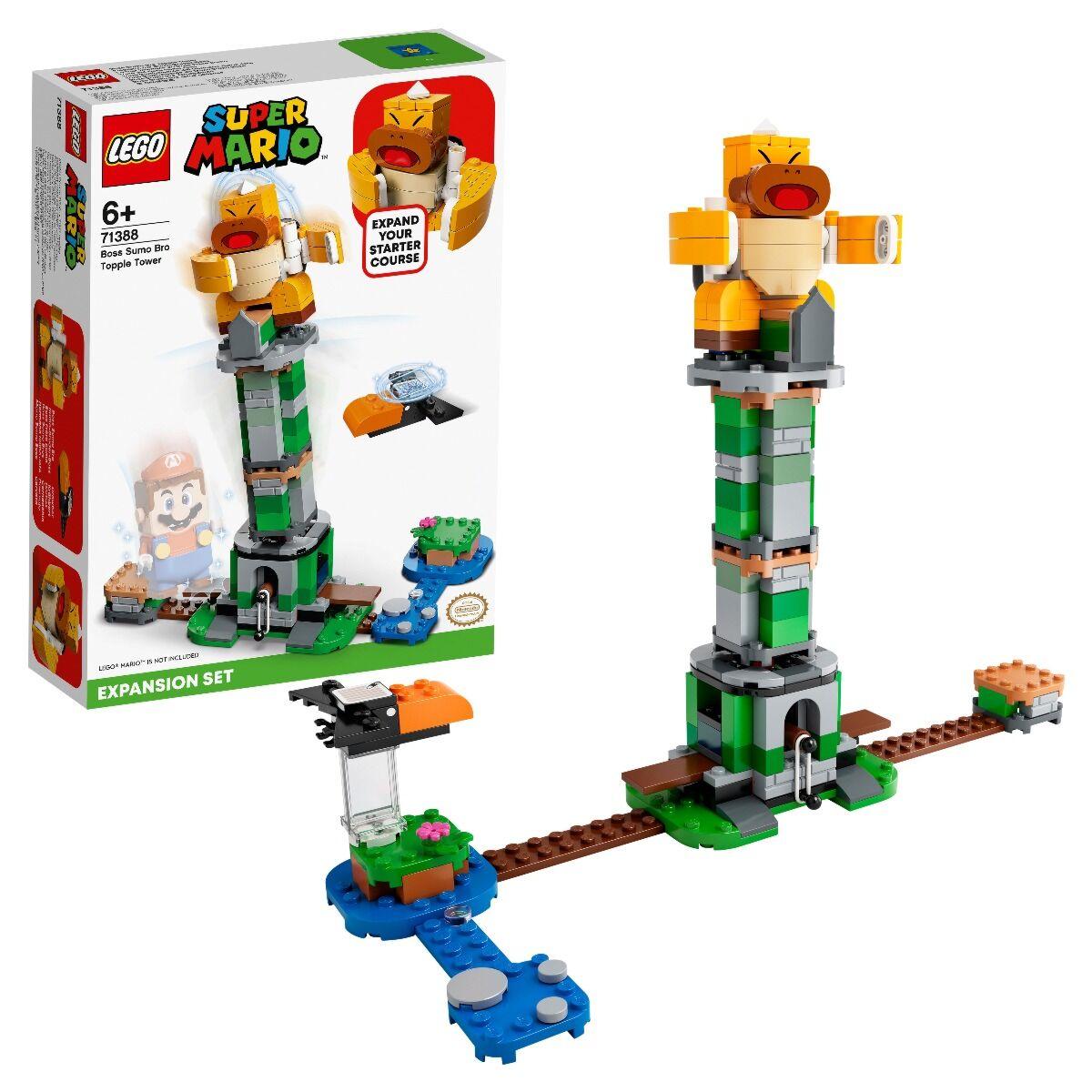 LEGO Дополнительный набор Падающая башня босса братца-сумо Super Mario 71388