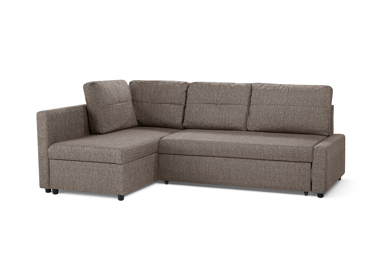 Угловой диван-кровать Поло, Медово-коричневый