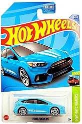 Hot Wheels Модель Ford Focus RS, голубой