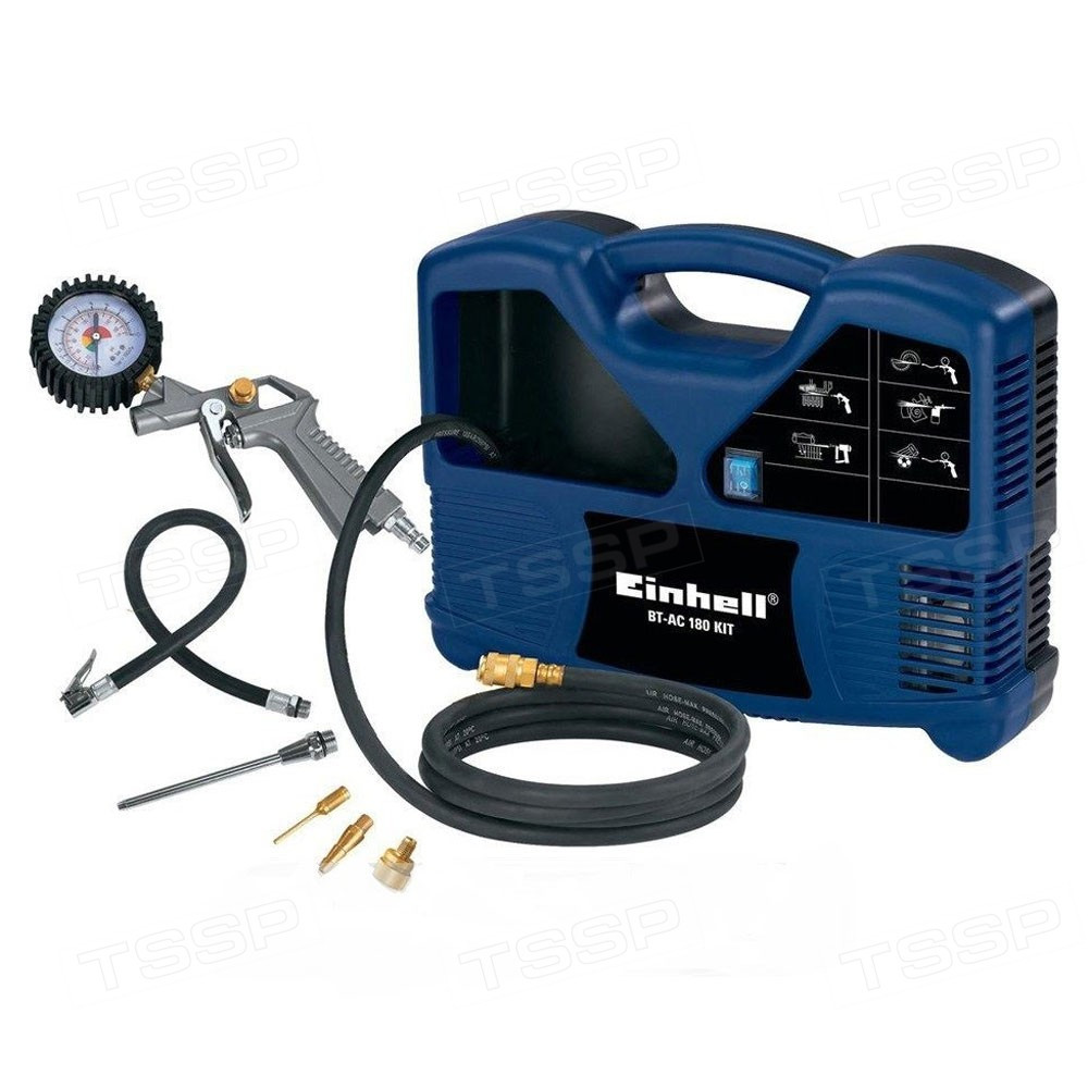 Компрессор воздушный Einhell BT-AC 180 KIT 4020520