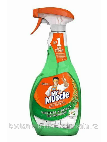 Mr.Muscle, средство для стекол 500 мл - фото 1 - id-p103870898