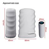 Мужской силиконовый вибро мастурбатор, фото 2