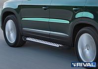 Пороги, подножки "Bmw-Style" Volkswagen Tiguan 2007-2011-2017
